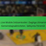 NBA Live Mobile Inlösenkoder: Dagliga Utmaningar, Gemenskapsaktiviteter, Sällsynta Föremål