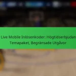 NBA Live Mobile Inlösenkoder: Högtidserbjudanden, Temapaket, Begränsade Utgåvor