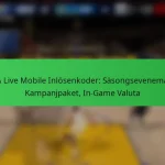NBA Live Mobile Inlösenkoder: Säsongsevenemang, Kampanjpaket, In-Game Valuta