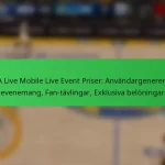 NBA Live Mobile Live Event Priser: Användargenererade evenemang, Fan-tävlingar, Exklusiva belöningar