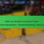 NBA Live Mobile Live Event Priser: Högtidserbjudanden, Temaevenemang, Unika priser