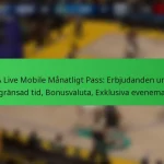 NBA Live Mobile Månatligt Pass: Erbjudanden under begränsad tid, Bonusvaluta, Exklusiva evenemang
