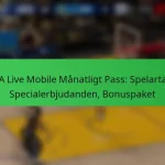 NBA Live Mobile Månatligt Pass: Spelartack, Specialerbjudanden, Bonuspaket
