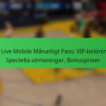 NBA Live Mobile Månatligt Pass: VIP-belöningar, Speciella utmaningar, Bonuspriser